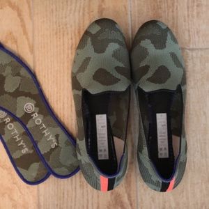 Women's Olive Camo Rothy's Loafer